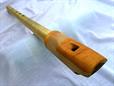 Low whistle: fipple de bambú y madera